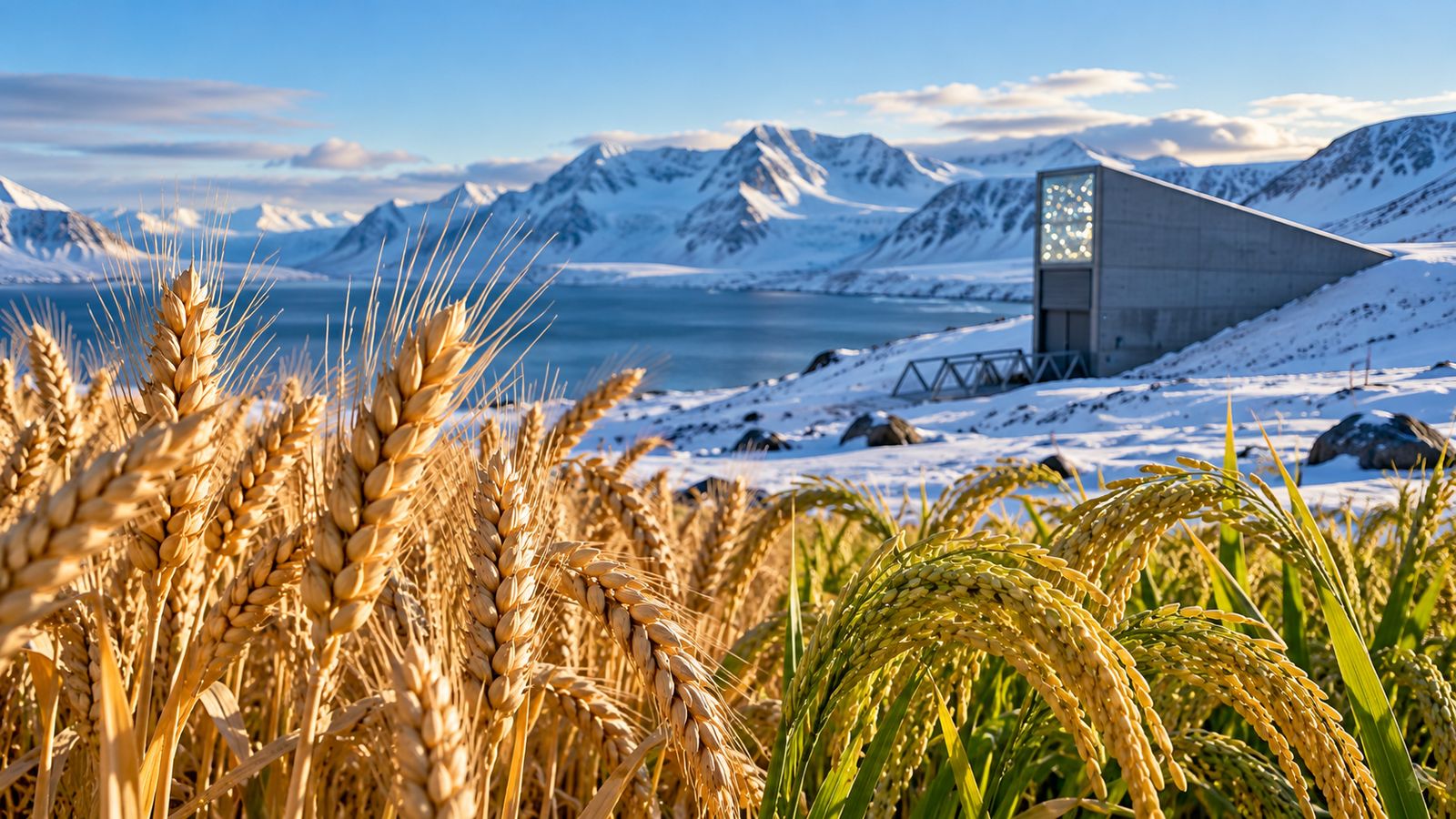 CREA, depositate alle Svalbard circa 300 varietà e popolazioni di frumento e riso